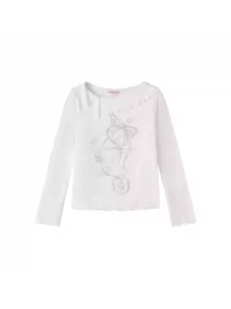 Chemical girl long sleeve t-shirt【s0000011546】