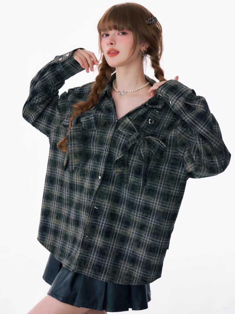 LOOSE PLAID SHIRT [S0000010165]