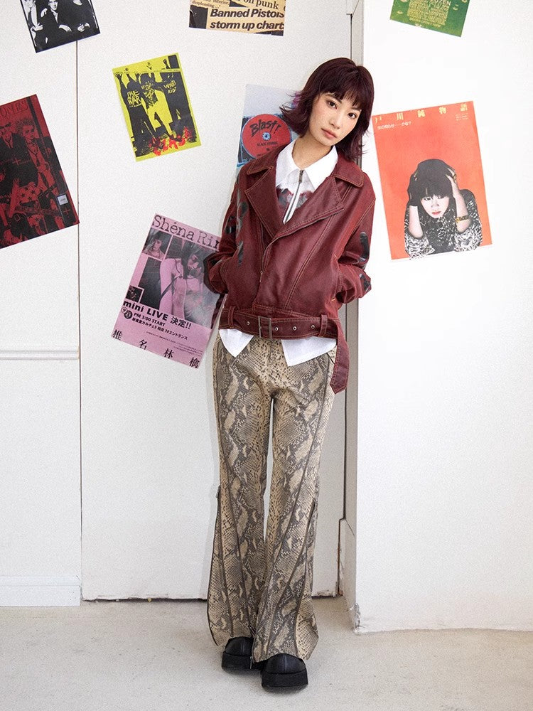 Colorful retro pants【s0000011555】