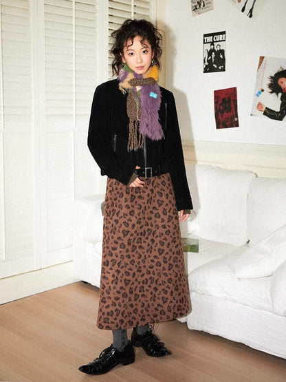 Soft striped scarf【s0000011115】