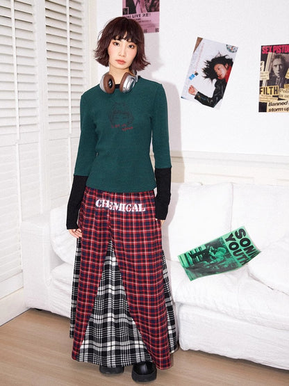 Striped retro t-shirt【s0000011304】