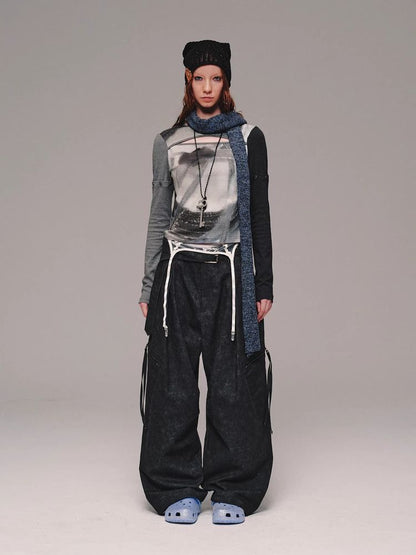 Wide leg casual pants【s0000011463】