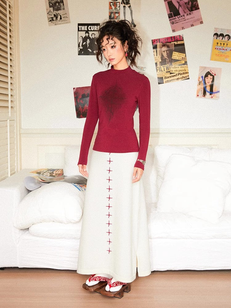 A-line loose long skirt【s0000011114】