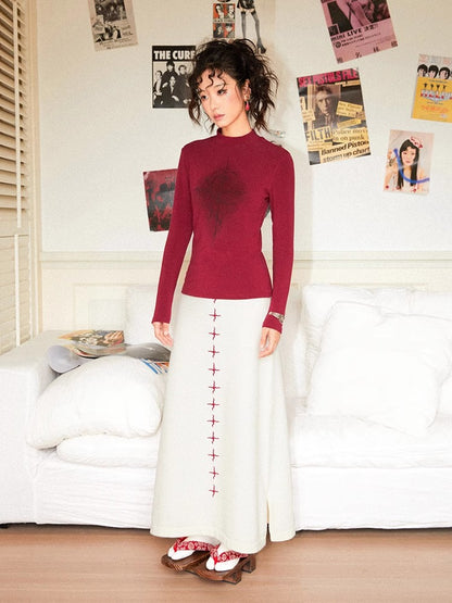 A-line loose long skirt【s0000011114】