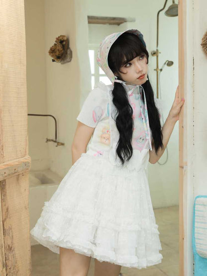 Lace tutu skirt【s0000010078】