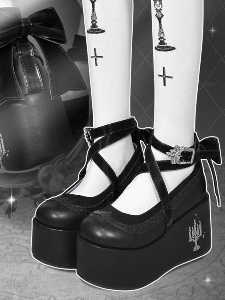 Mary jane platform shoes【s0000009514】