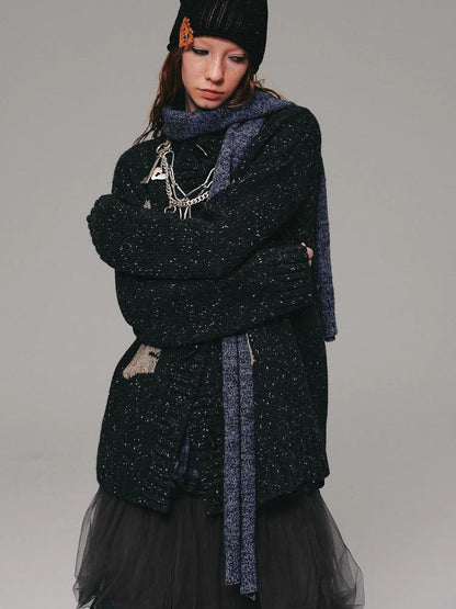 Retro cardigan sweater【s0000011461】