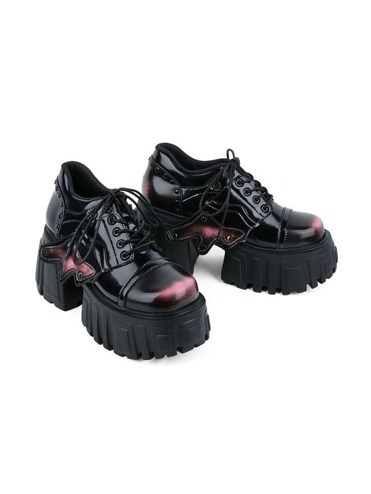 Hot girl punk platform shoes【s0000010086】