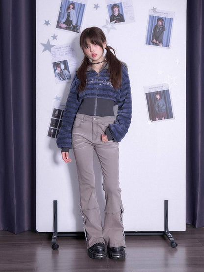 두꺼운 선원 칼라 코트 [S0000011290]