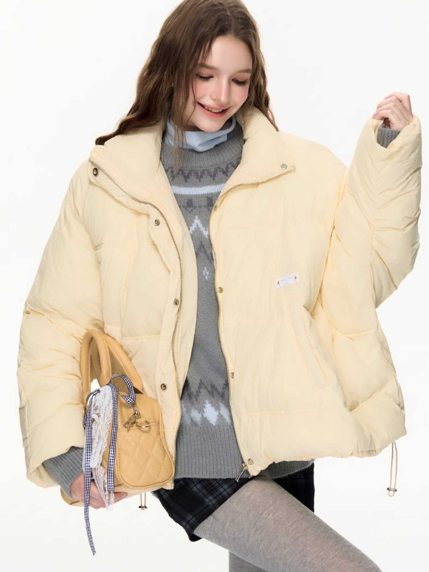 APRICOT LOOSE COAT [S0000010609]