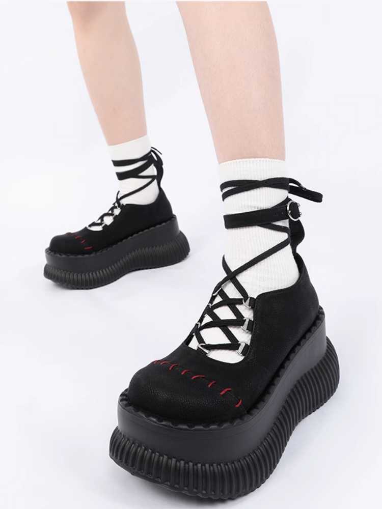 Mary Jane platform shoes【s0000010085】