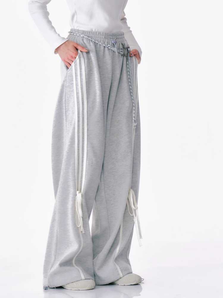 Straight Wide Leg Casual SweatPants [S0000010176]