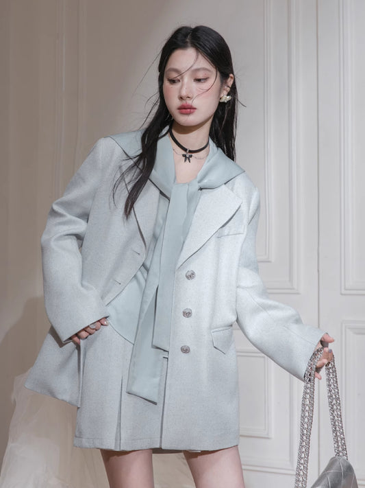 Frost G Reen B azer + Skirt Sui T [S0000007207]