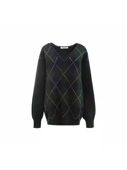 대학 스타일 니트 스웨터 [S0000011376]