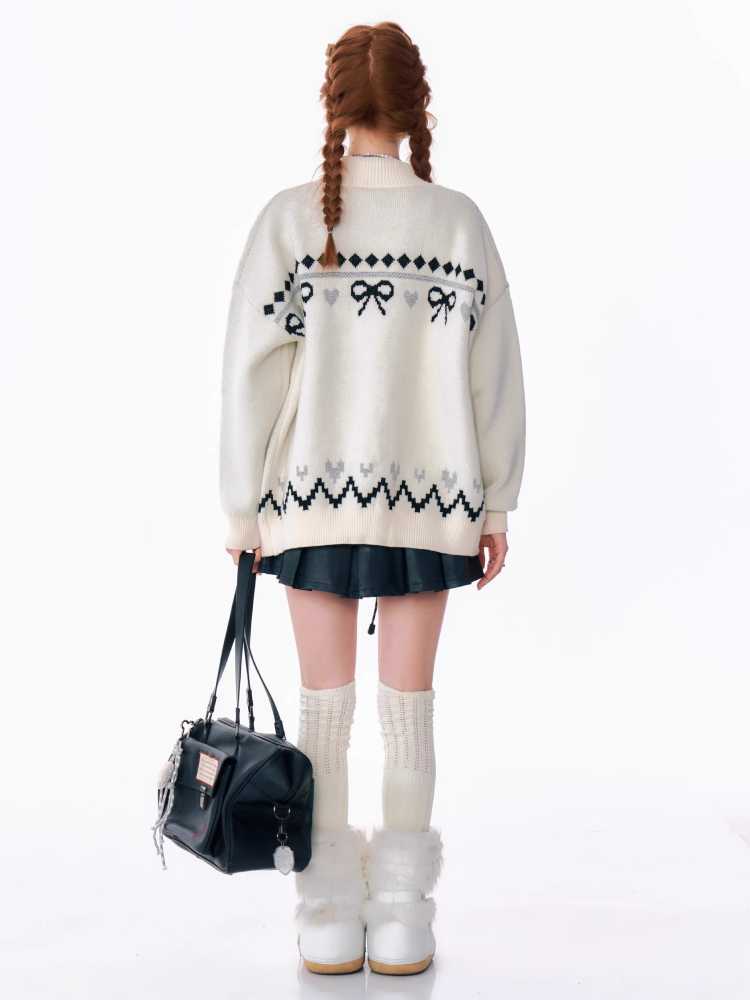 Cat sweater cardigan【s0000010162】