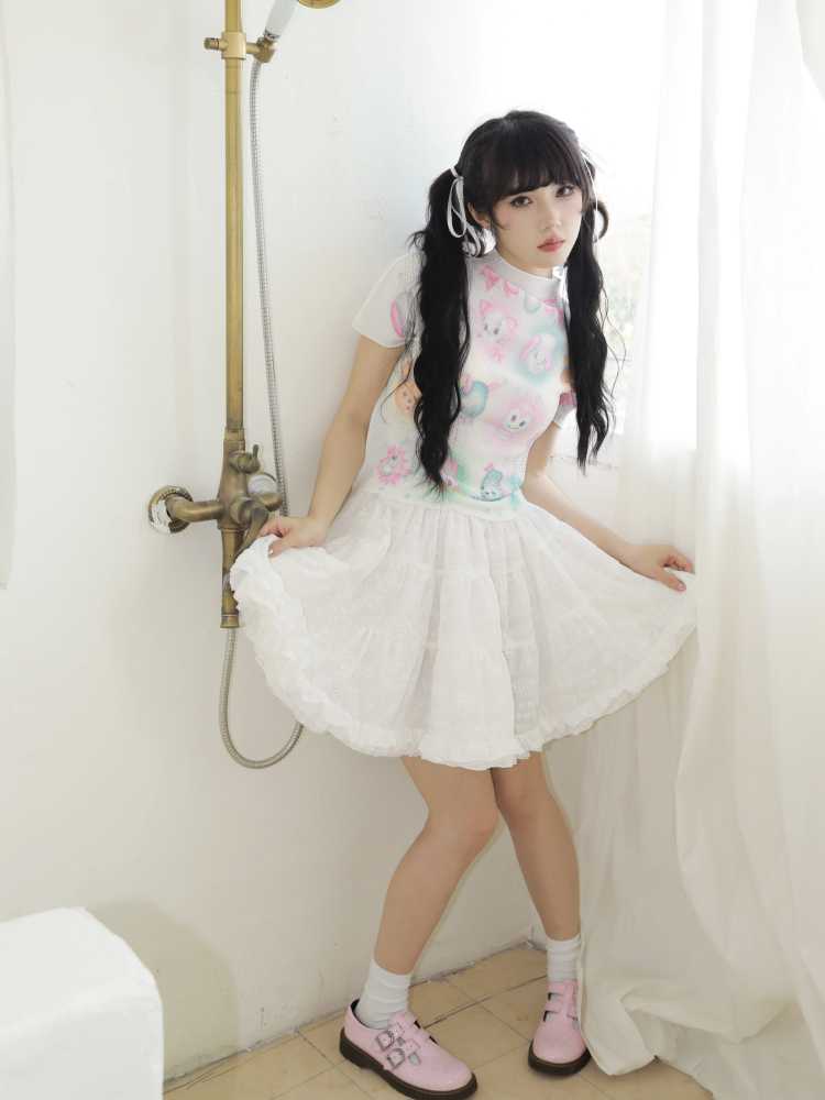 Lace tutu skirt【s0000010078】