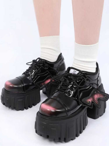 Hot girl punk platform shoes【s0000010086】