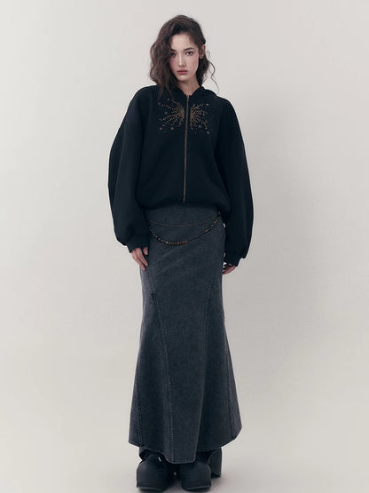 Retro hooded sweatshirt【s0000007257】