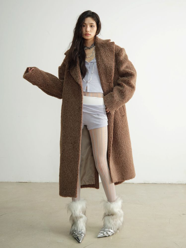 RETRO LONG WOOL COAT [S0000010915]