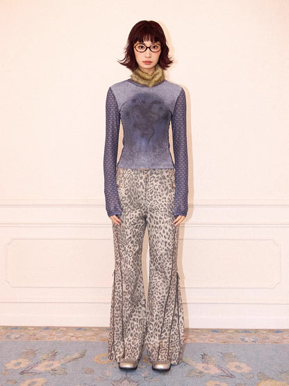 Chemical Girl printed long sleeve T-shirt【s0000011551】