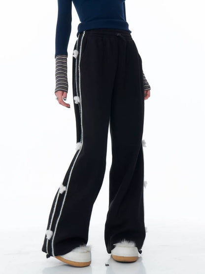 Straight wide leg casual sweatpants【s0000011074】