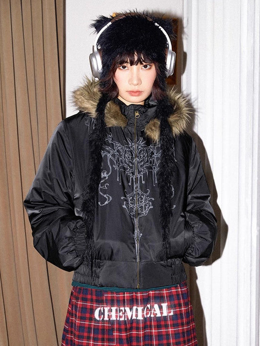 Hooded cotton jacket【s0000011116】