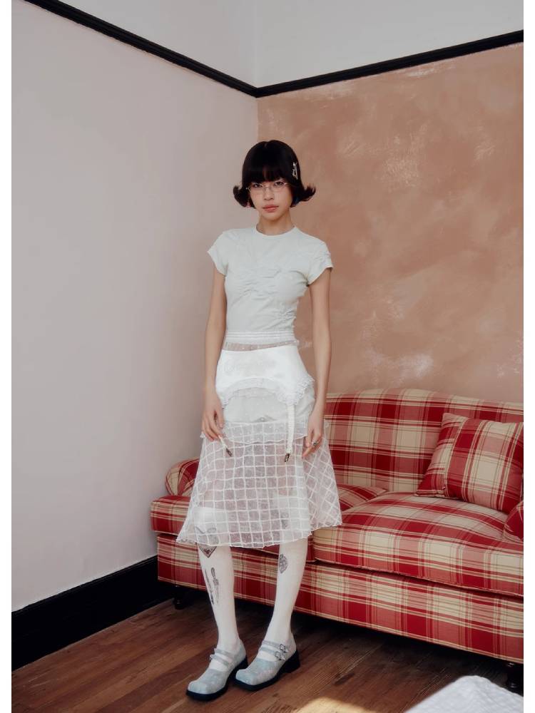 Roun D Neck Short Tashirt [S000008023] – SCULTURE（エスカルチャー）
