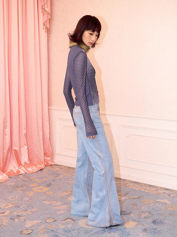 Chemical Girl printed long sleeve T-shirt【s0000011551】