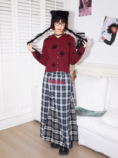 후드 니트 가디건 [S0000011305]