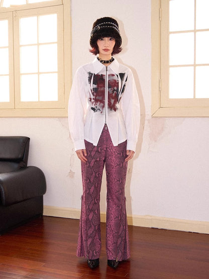 Colorful retro pants【s0000011555】