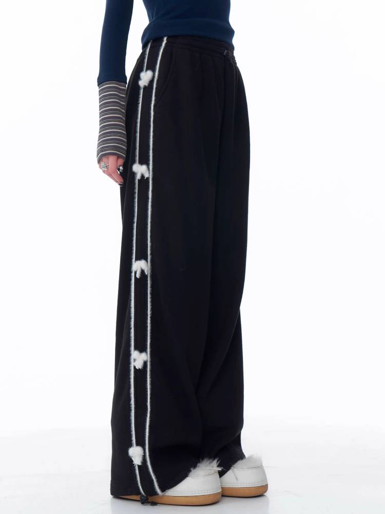 Straight wide leg casual sweatpants【s0000011074】