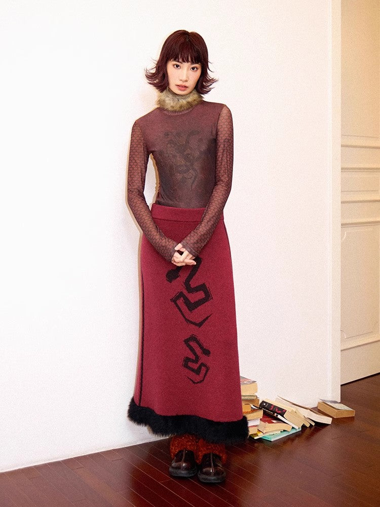 Chemical Girl printed long sleeve T-shirt【s0000011551】