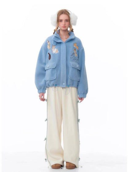 Straight wide leg casual sweatpants【s0000011074】