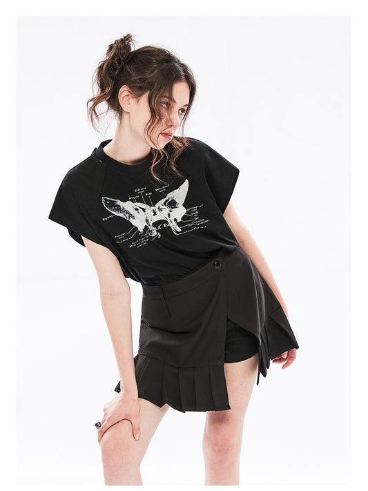 Two-wear design loose t-shirt [s0000002236]