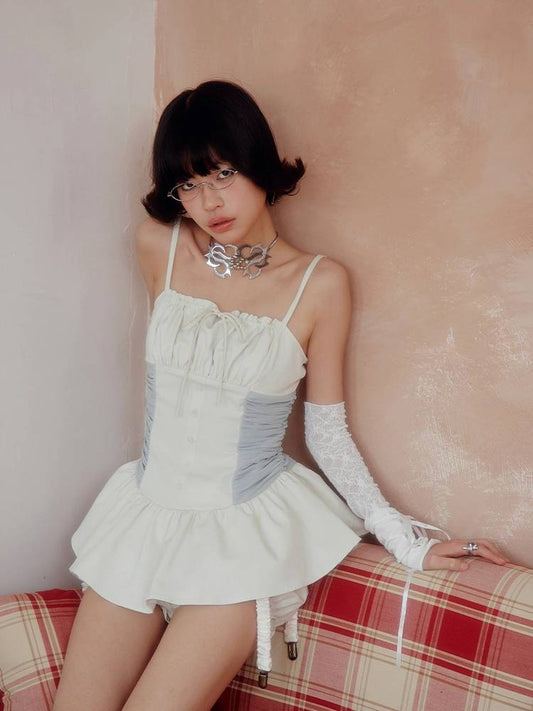 Pumpkin pants suit【s0000008025】