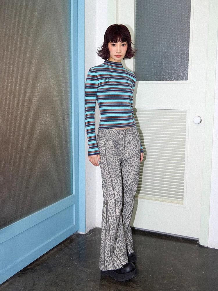 Colorful retro pants【s0000011555】