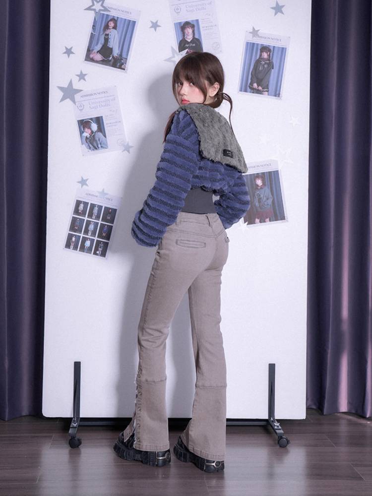 두꺼운 선원 칼라 코트 [S0000011290]