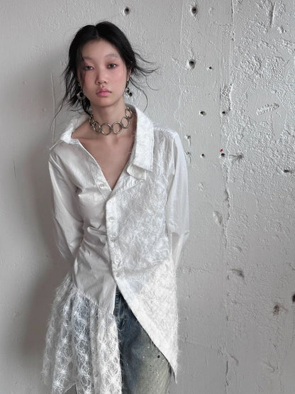 Original Lace White Shirt [S0000010238]