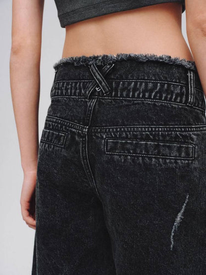 Wide leg casual jeans [s0000008382]