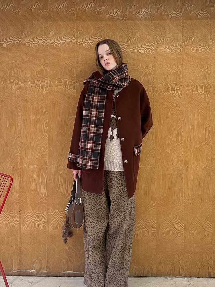 RETRO FASHION WOOL COAT [S0000010815]