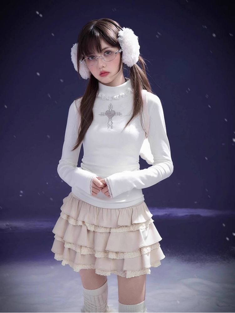 Cross Long Sleeve 티셔츠 [S0000011284]