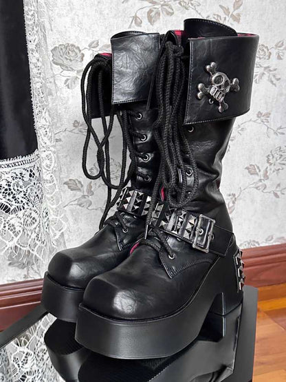 Platform Night Boots [S0000010247]