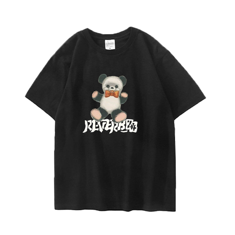 Whimsical Bear Mini-Figure Punk T-Shirt【s0000013930】