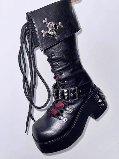 Punk platform shoes【s0000009513】