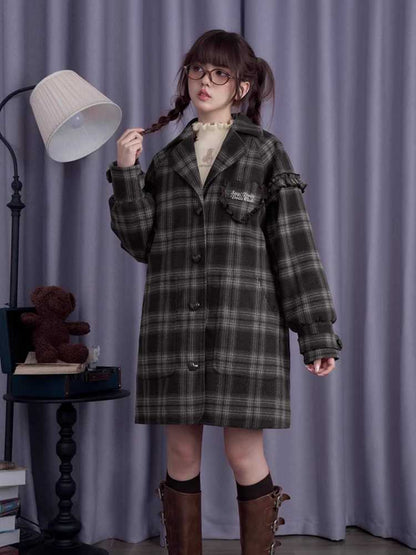 Cute College Style Coat [S0000010694]