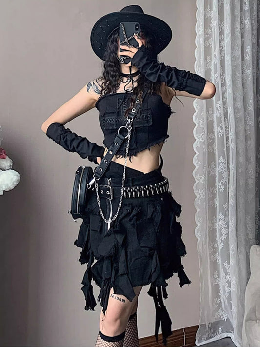 Hot girl cross vest【s0000006232】