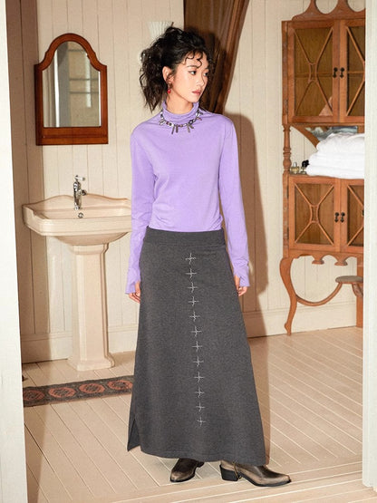 A-line loose long skirt【s0000011114】