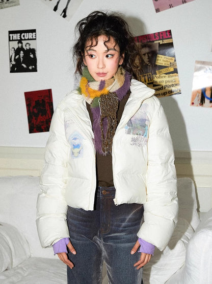 Soft striped scarf【s0000011115】