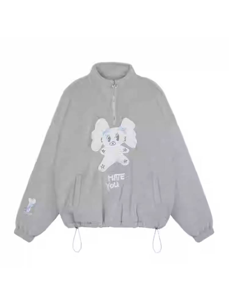 Puppy loose sweater【s0000011093】