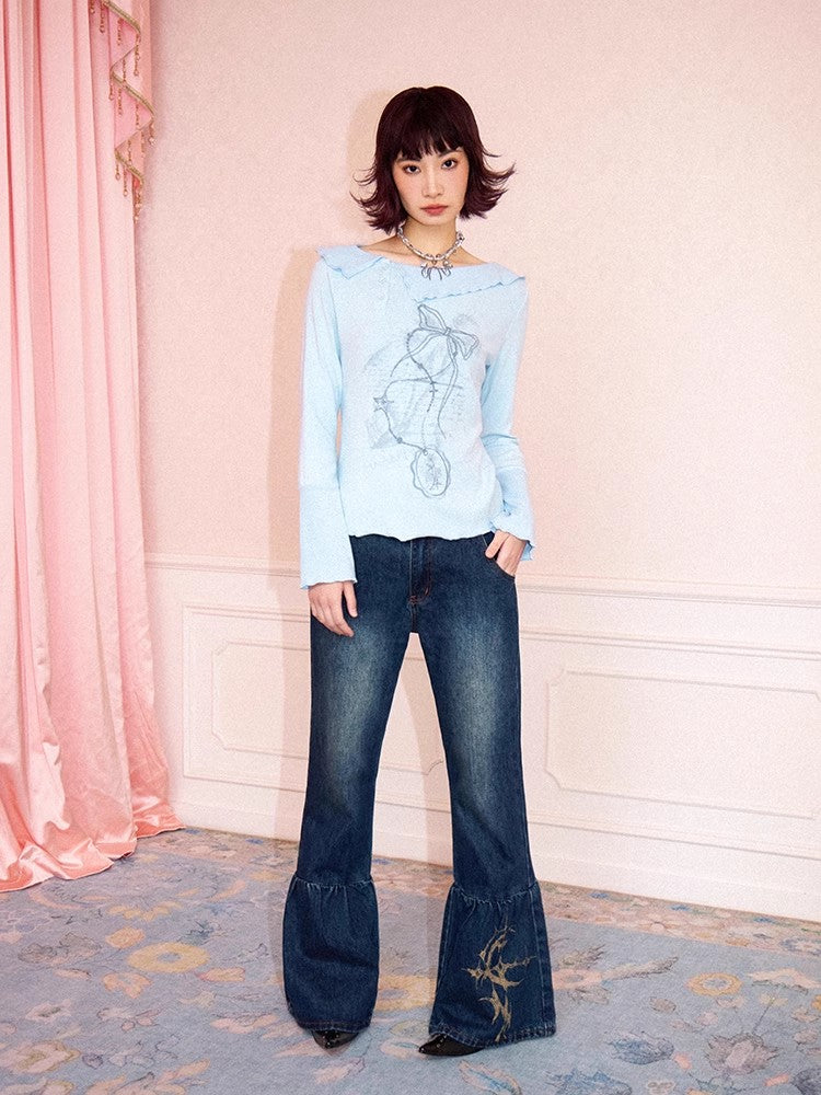 Chemical girl long sleeve t-shirt【s0000011546】